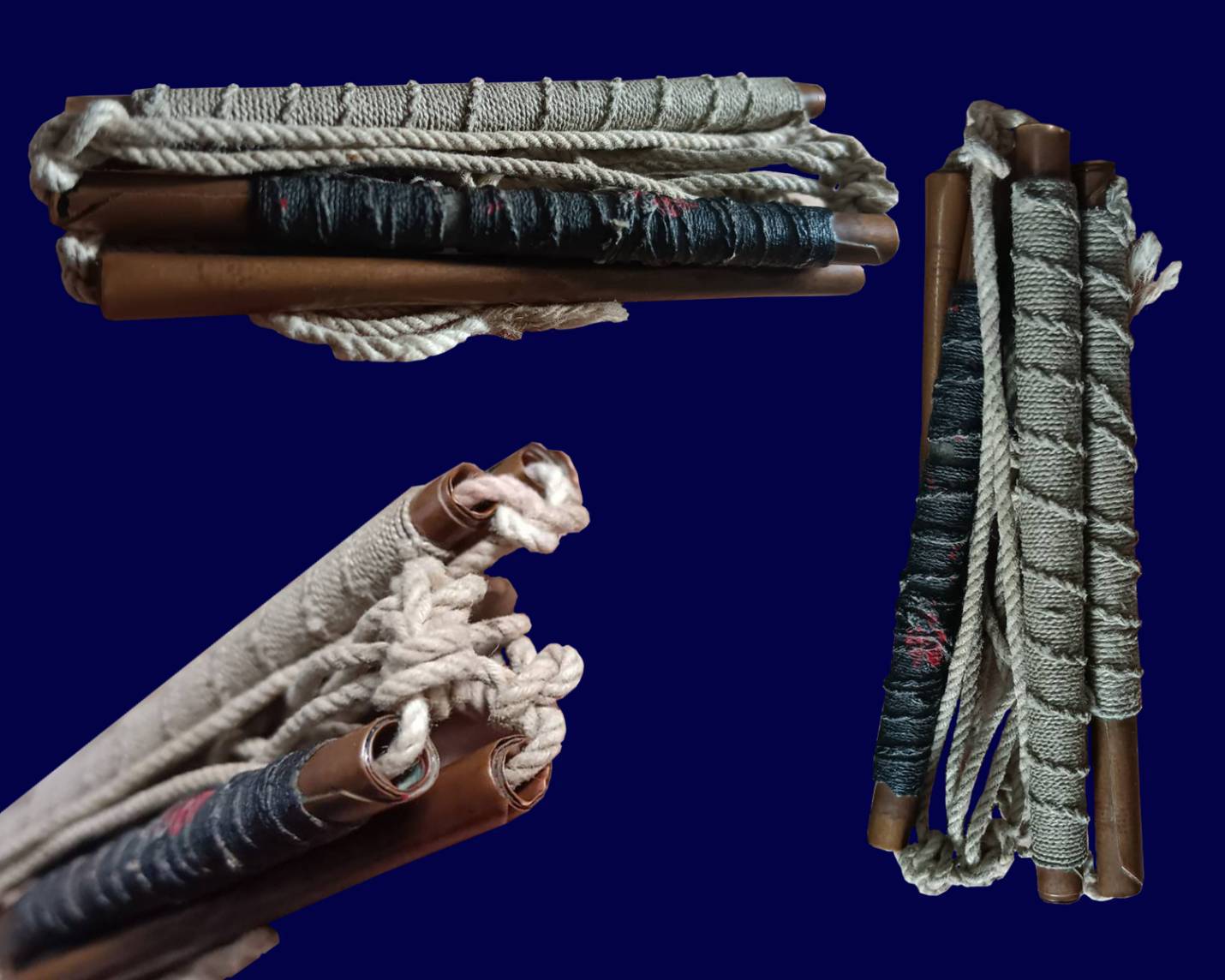 ตะกรุดเก่า4ดอก ยาว3นิ้ว