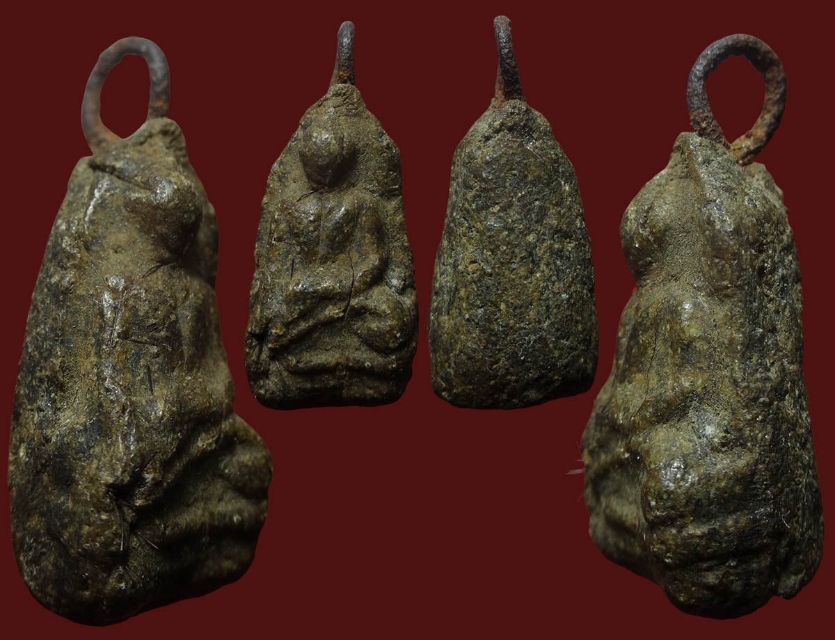 พระเกศาครูบาเจ้าศรีวิชัย(พิมพ์พระรอด)