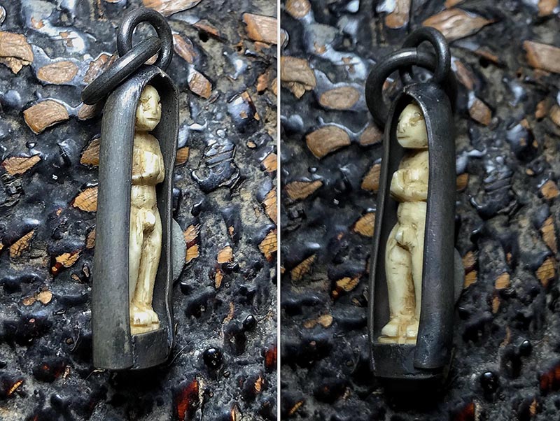 กุมารทองล้านนา เนื้องาแกะขนาดพกพา