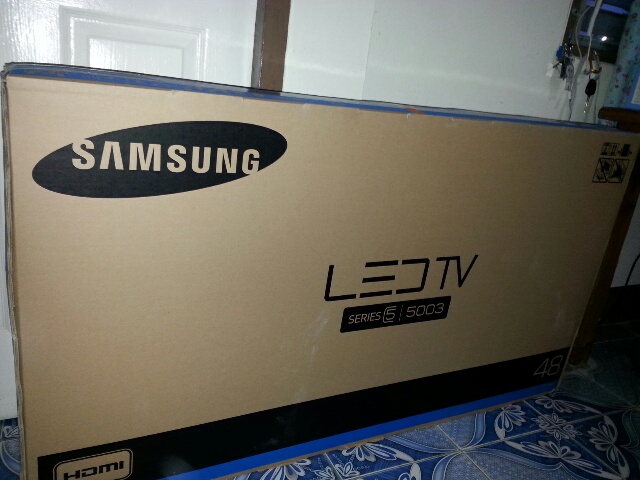 TV samsung48" ใหม่แกะกล่องขายถูก