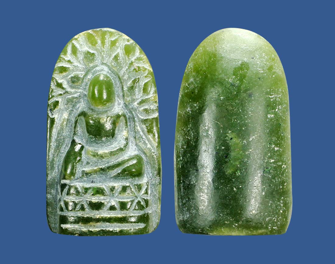 พระบังหยกแกะ วัดเจดีย์หลวง ปี 2538