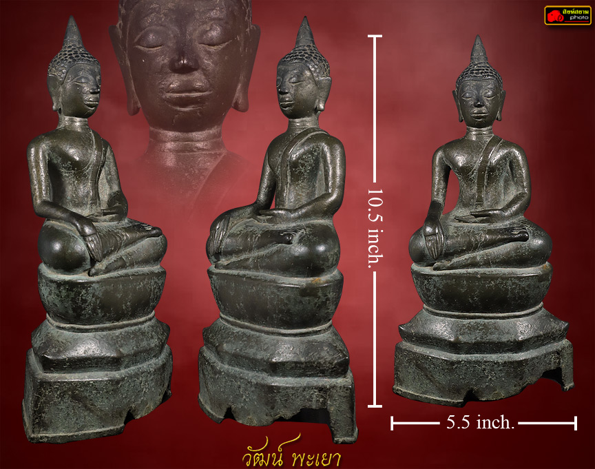 พระพุทธรูปสมัยเชียงแสน สกุลช่างเมืองฝาง 