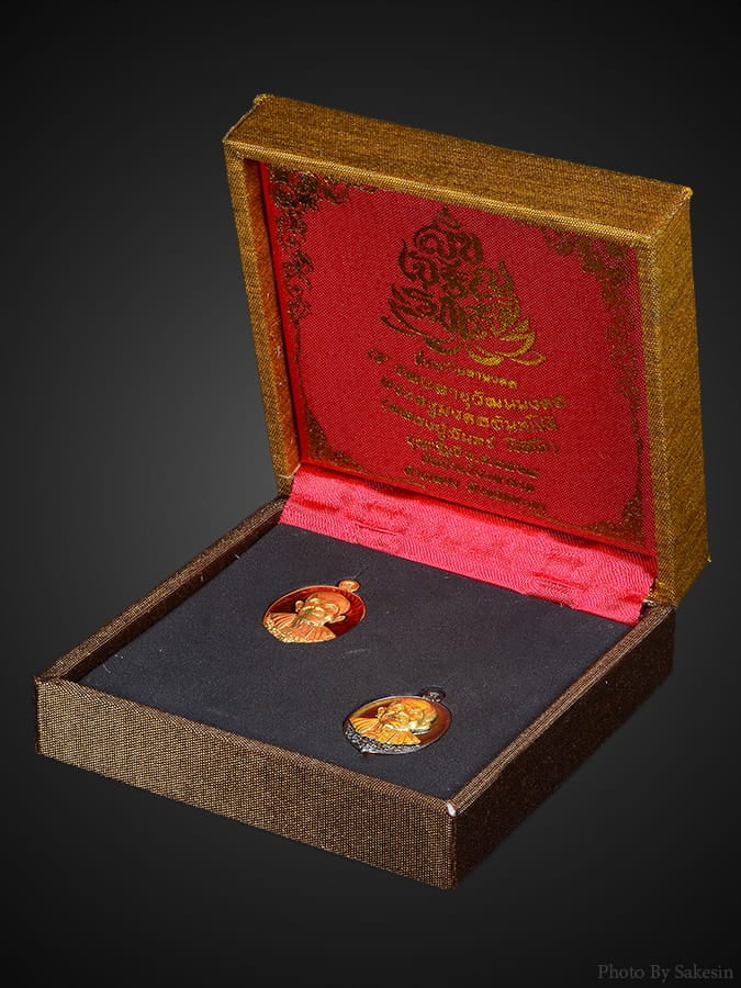 หลวงปู่จันทร์วัดน้ำแป้ง ปี64 เนื้อทองคำ