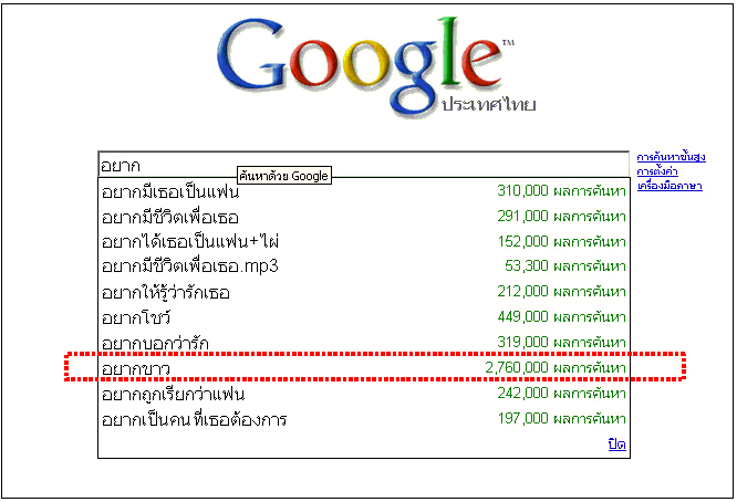 เรื่อง ฮาๆๆ...ของการใช้ google .....