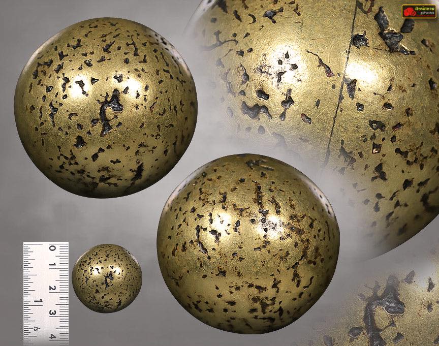 ปรอทกรอล้านนาเนื้อสัมริดเปียกทอง