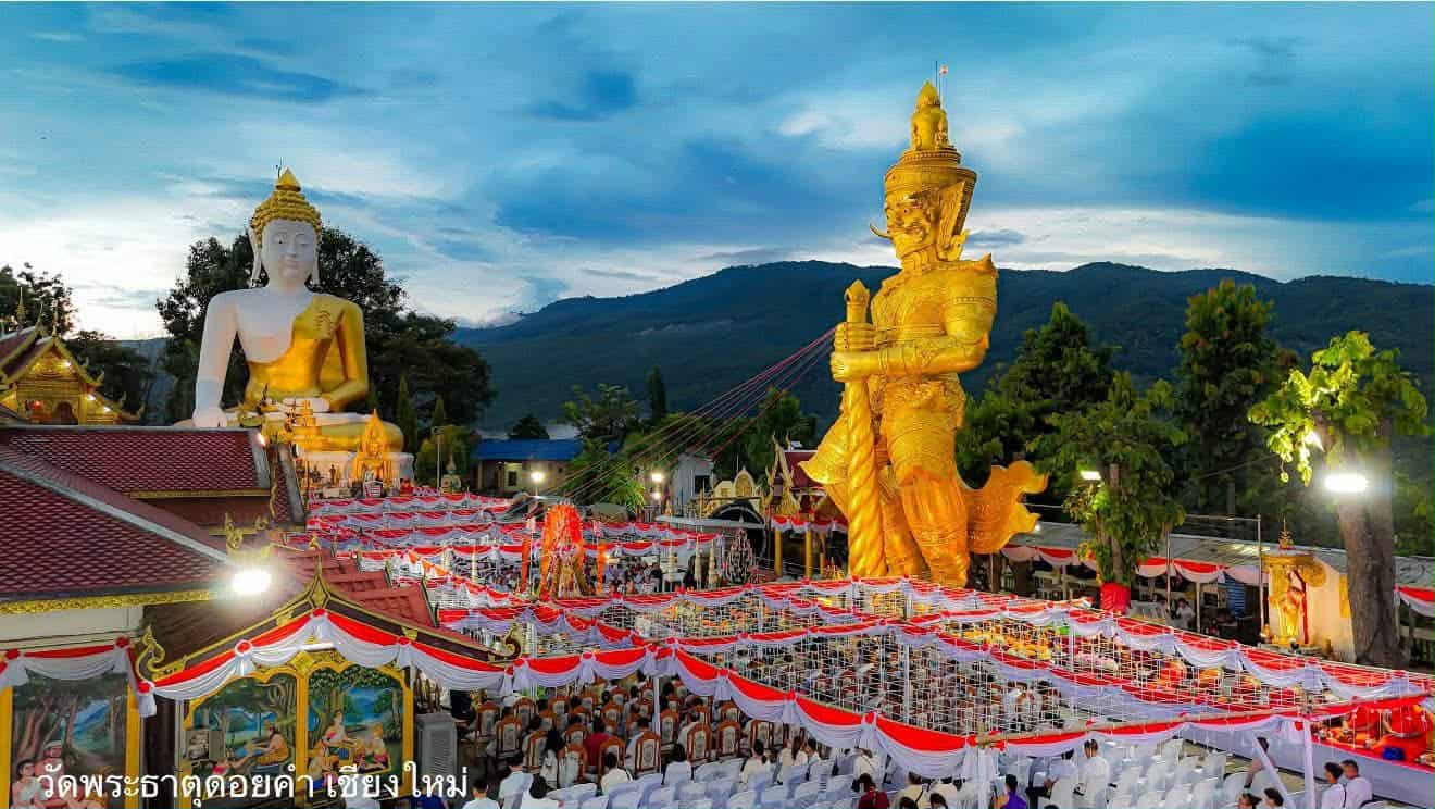 พระเจ้าทันใจ วัดพระธาตุดอยคำ 