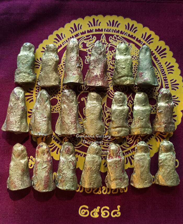 พระบัวเข็มเนื้อปานปองสมุกรัก