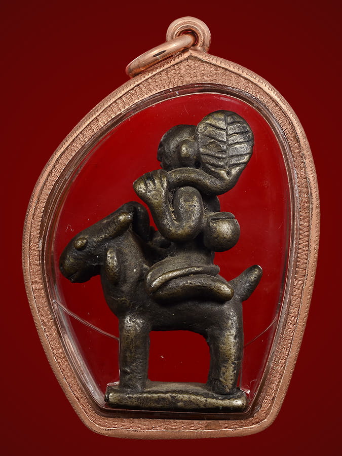 พระสิวลีขี่ม้าไทใหญ่(สำริด)