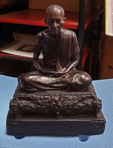 รูปเหมือนบูชา5"หลวงพ่อเกษม เขมโก ลำปาง