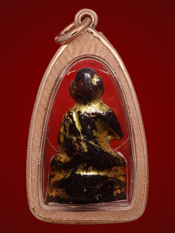 พระอุปคุต ลงรักปิดทองเก่า