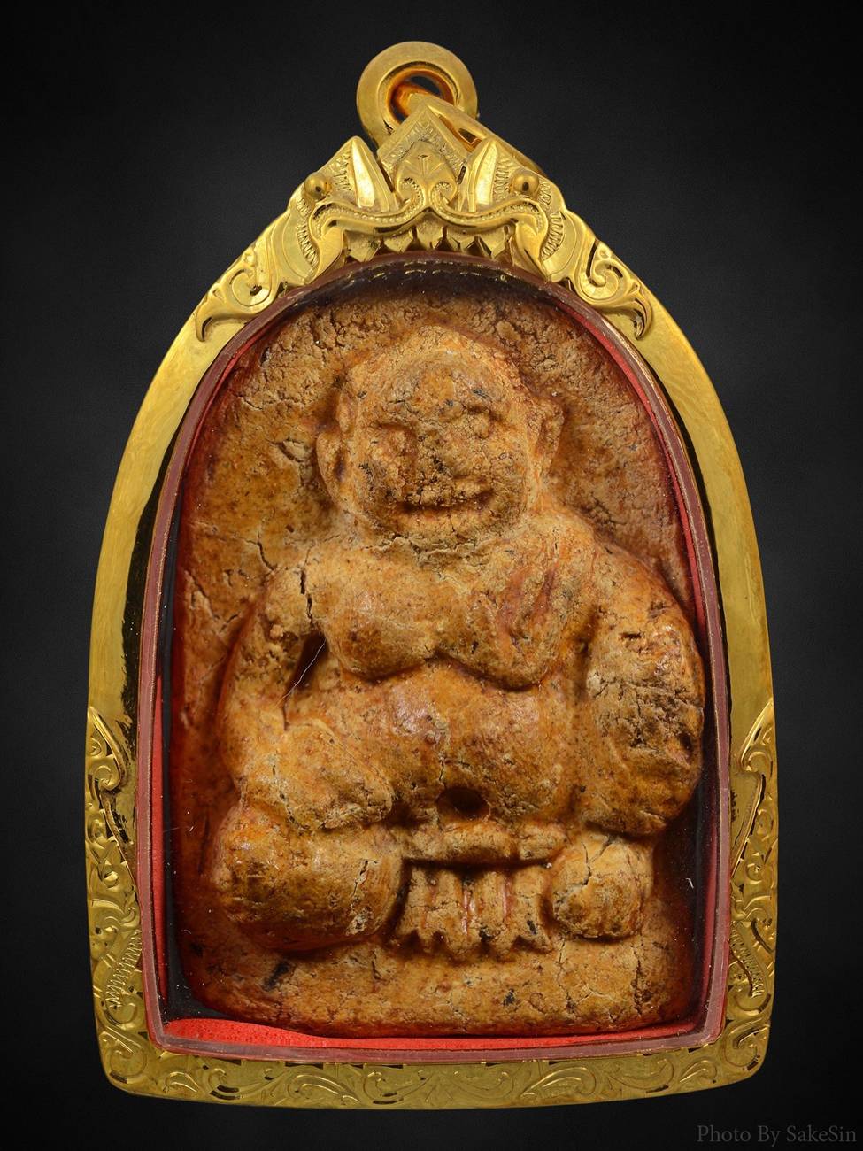 พระขุนช้างรุ่นแรกครูบาจันต๊ะ พิมพ์ใหญ่