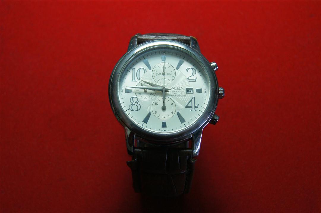 นาฬิกา ALBA CHRONOGRAPH เเท้ เมดอินเจเเปนครับสวยกริบ