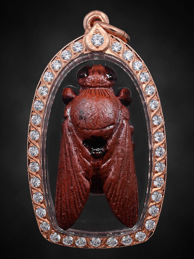 แมลงภู่คำไทยใหญ่(ตัวผู้)ไม้ดุมล้อ