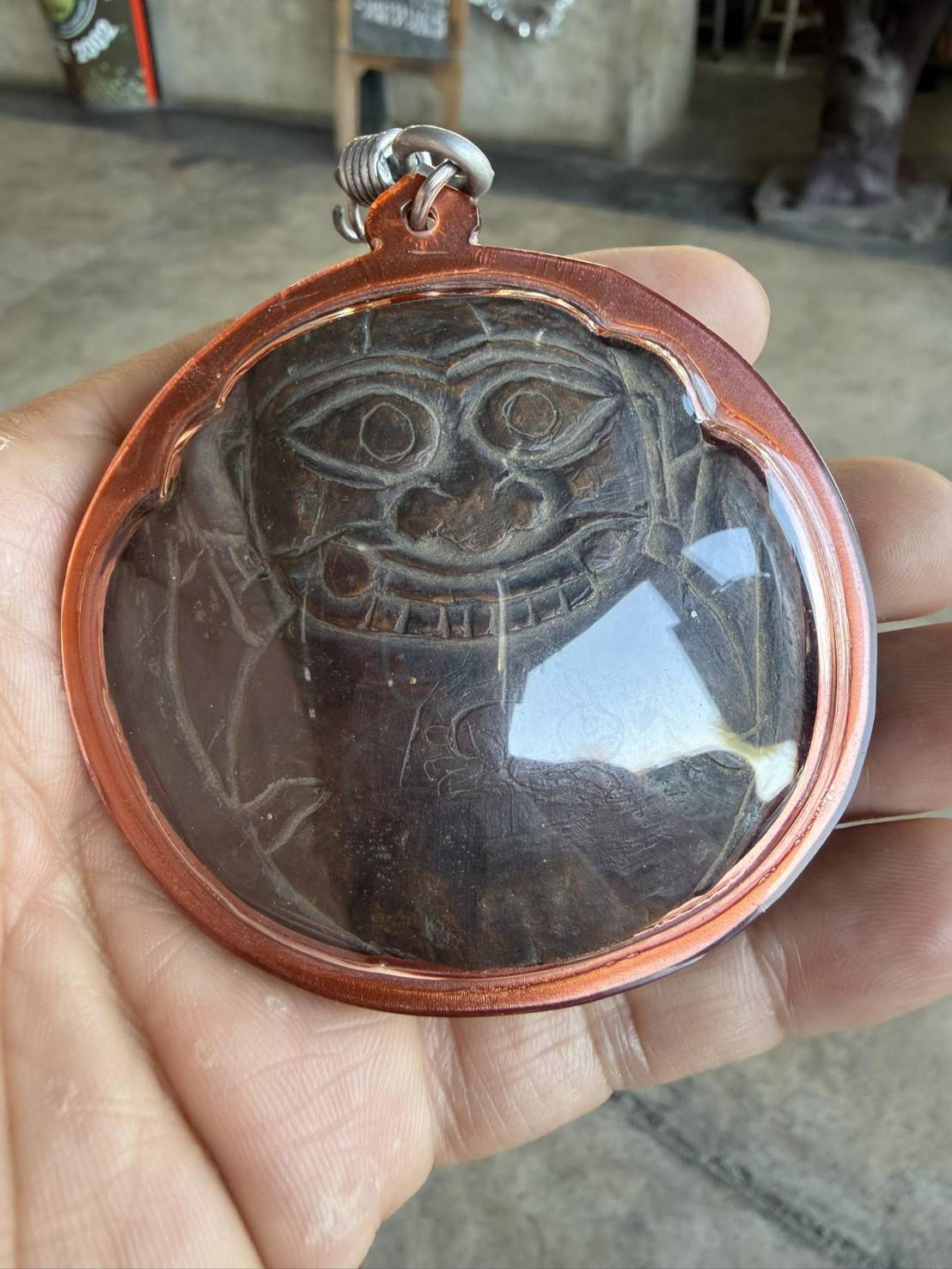 กะลาราหูครูบาปินตาวัดศรีบุญโยง จ.ลำปาง