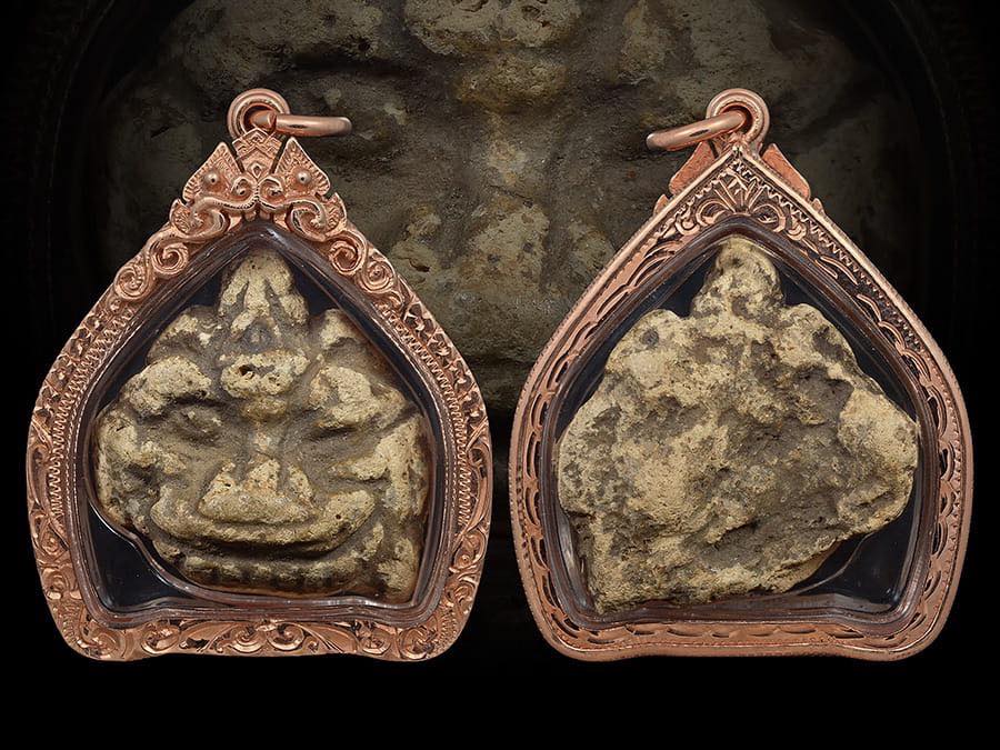 หัวผีลู เนื้อเนื้อดินเผา