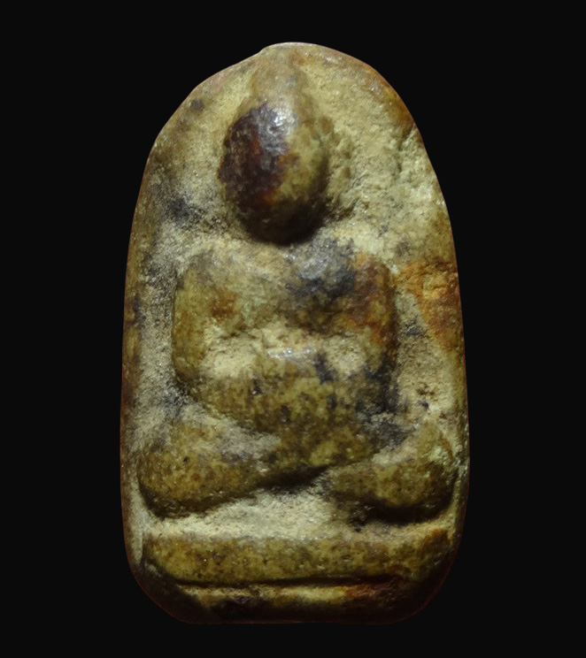 พระพิมพ์สังกัจจายน์เม็ดบัวเนื้อดิน