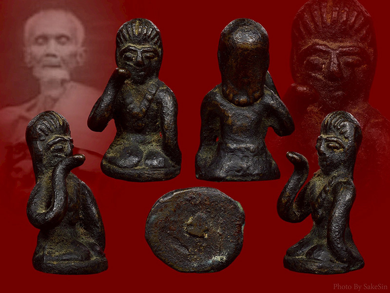 นางกวักหลวงพ่ออิ่ม วัดหัวเขา พิมพ์ใหญ่