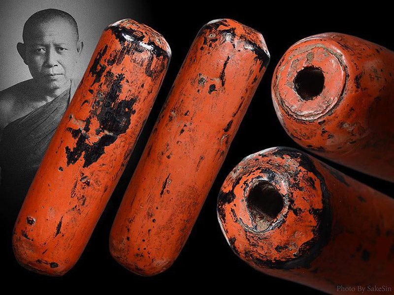 ตะกรุดไผ่แดงแทงจอมปลวก