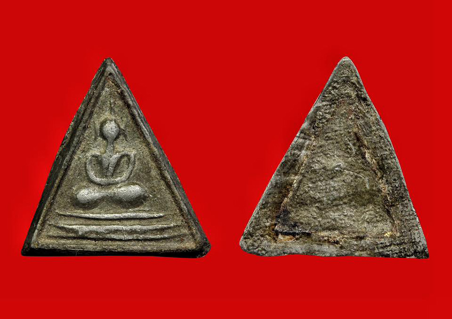 พระสามเลี่ยมหลวงพ่อเคลือบ วัดบ่อแร่ 