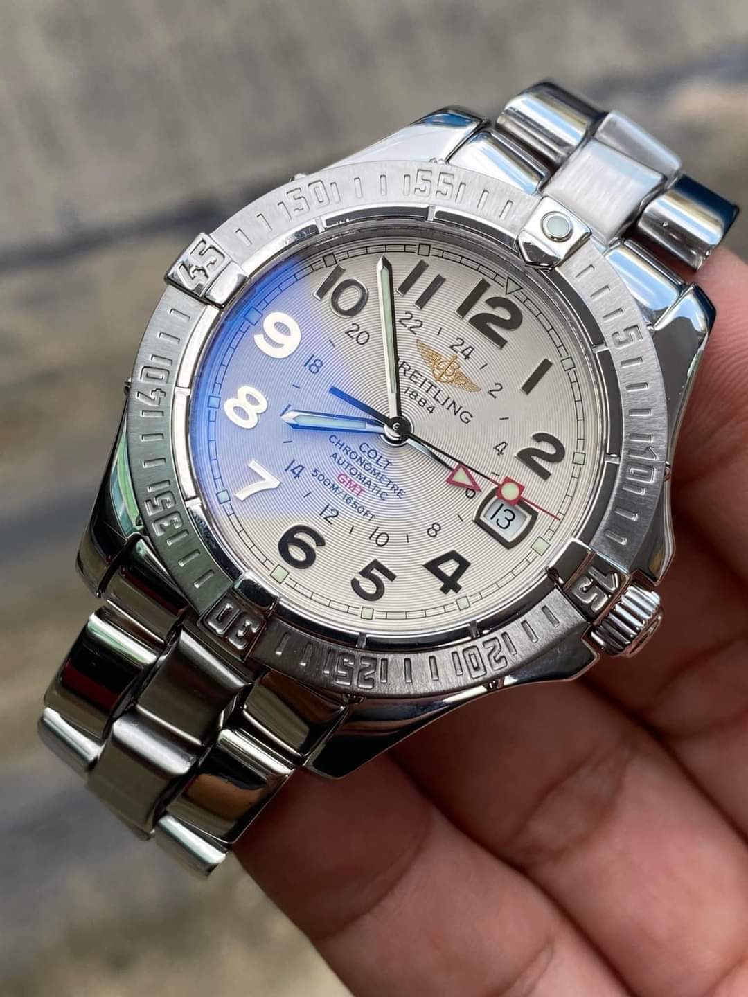 นาฬิกาbreitlingรุ่นcolt.เครื่องgmt