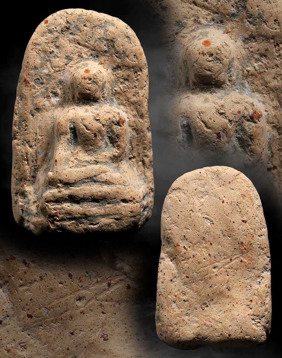 พระคงลําพูน สภาพเต็มฟอร์ม ไม่มีซ่อมแบ่ง