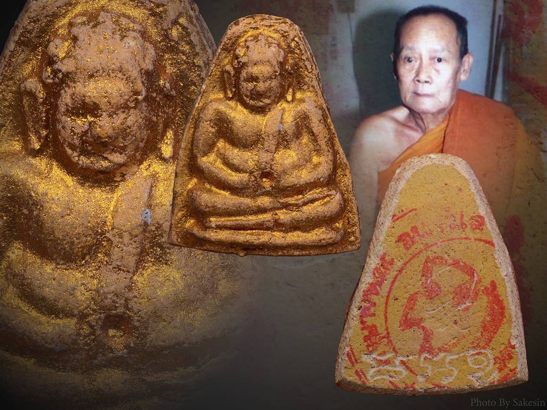 พระสังกัจจายน์ครูบาจันต๊ะ ทาทองหลังปั้ม