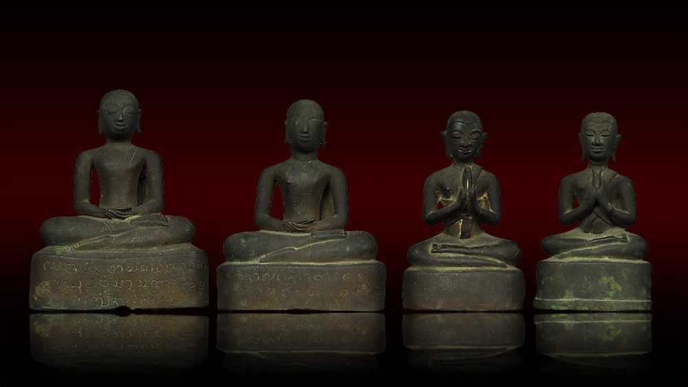 พระอัครสาวก ศิลปะล้านนา 4 องค์