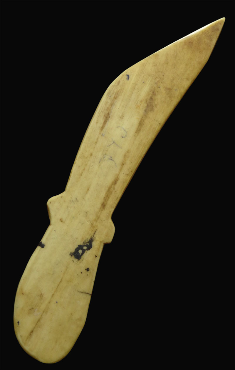 มีดหมอล้านนา งาแกะ 