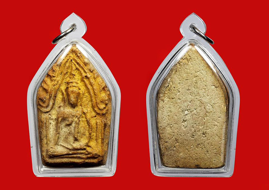 พระขุนแผนครูบาจันต๊ะ อนาวิโล รุ่นแรก 