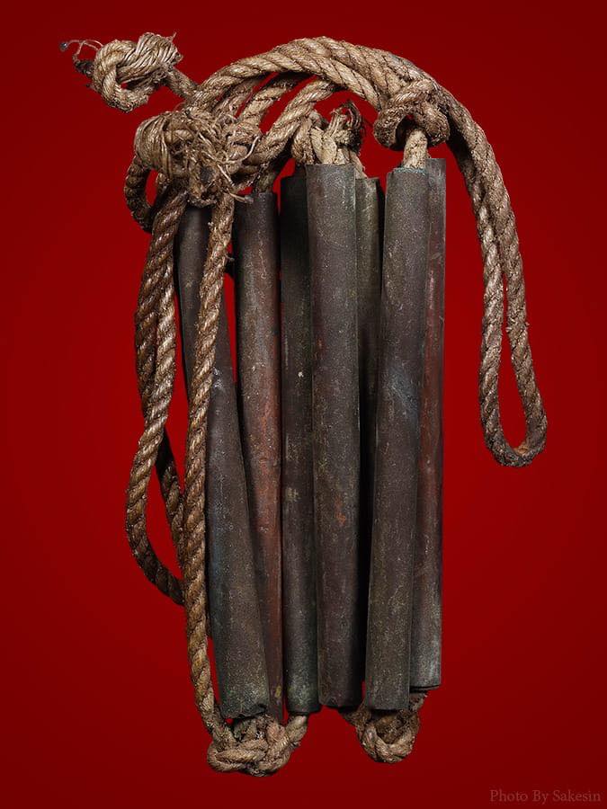 ตะกรุดชุด๑๐ดอกหลวงพ่อจงวัดหน้าต่างนอก