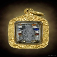 หัวแหวนหลวงพ่อเดิม วัดหนองโพ ลายธงชาติ