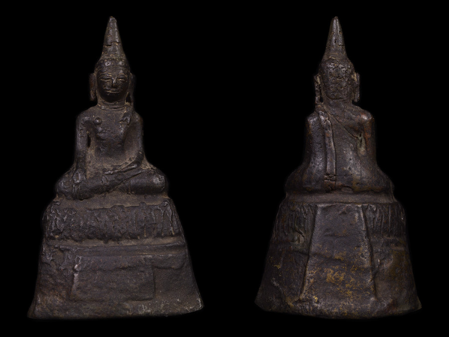 พระพุทธโลหะผสม ศิลป์ชาวบ้าน