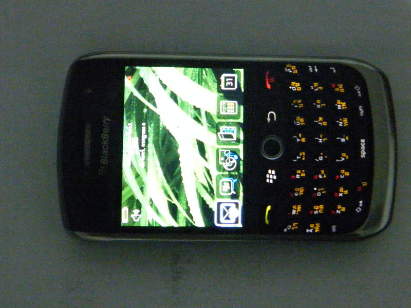 ขายมือถือ BlackBerry Curve 8900 เคาะเดียวครับ