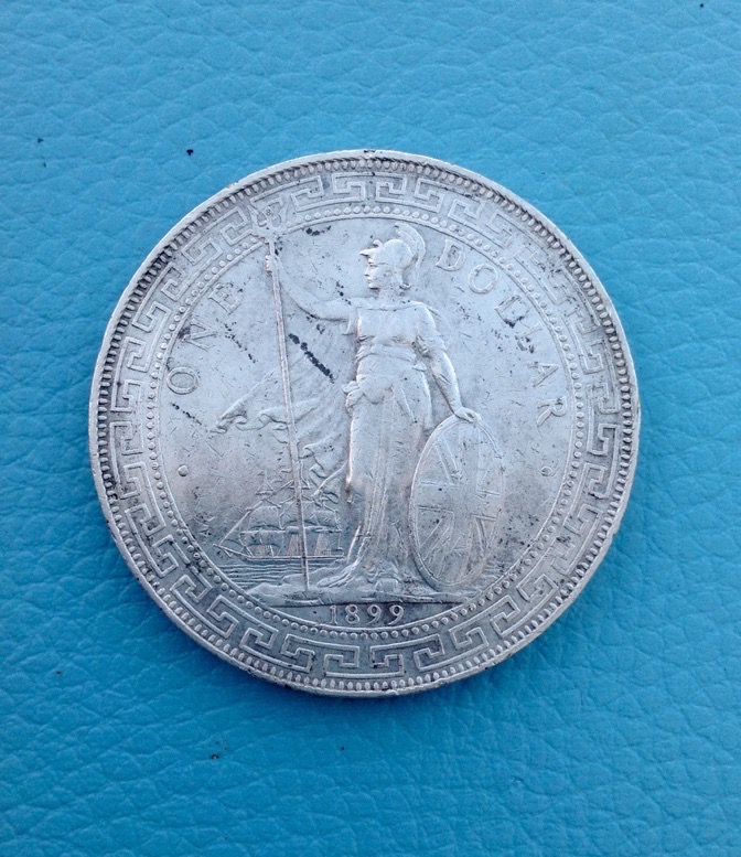  เหรียญ The British Trade Dollar หรือ Great Britain Silver Trade Dollar
