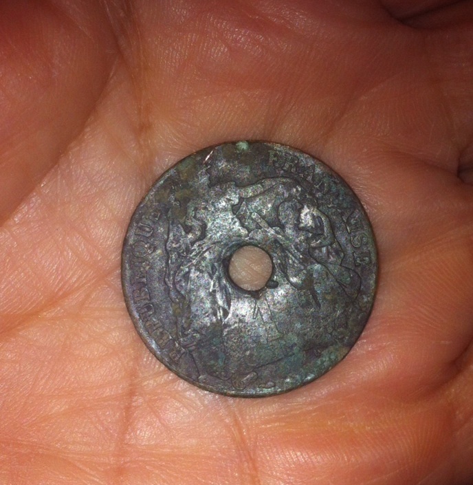 เหรียญโบราณยุคฝรั่งเศส ปีค.ศ 1938 
