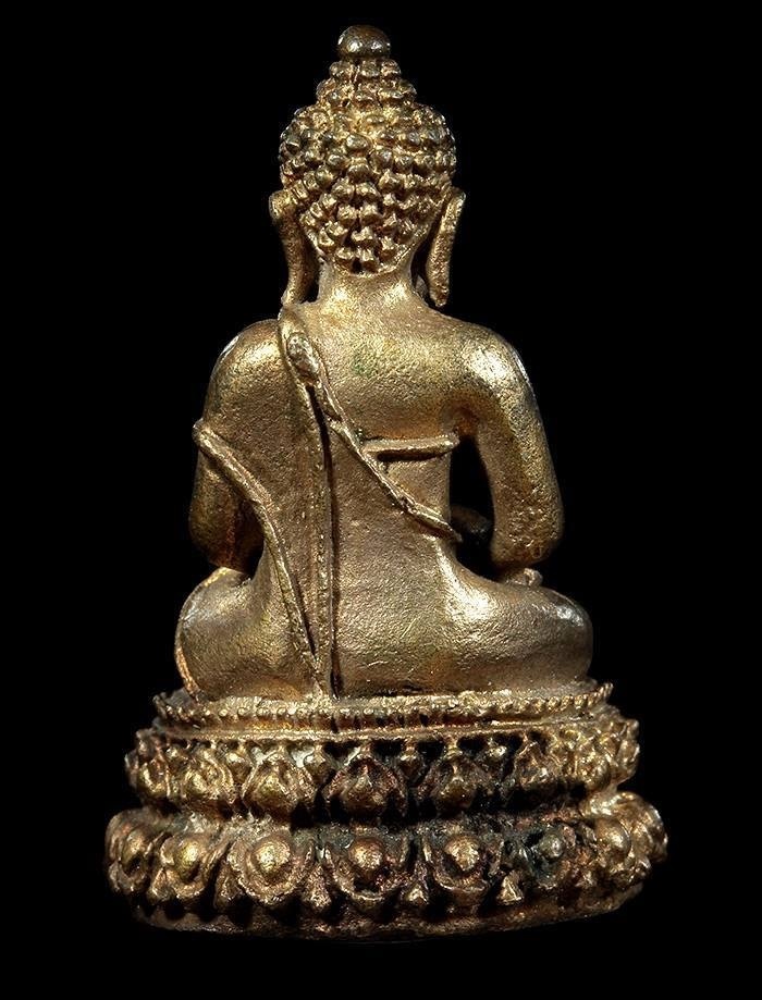 พระกริ่งเจ้าสัวเนื้อนวะ น้ำทองกระจายทั่วองค์ สภาพสวยแชมป์