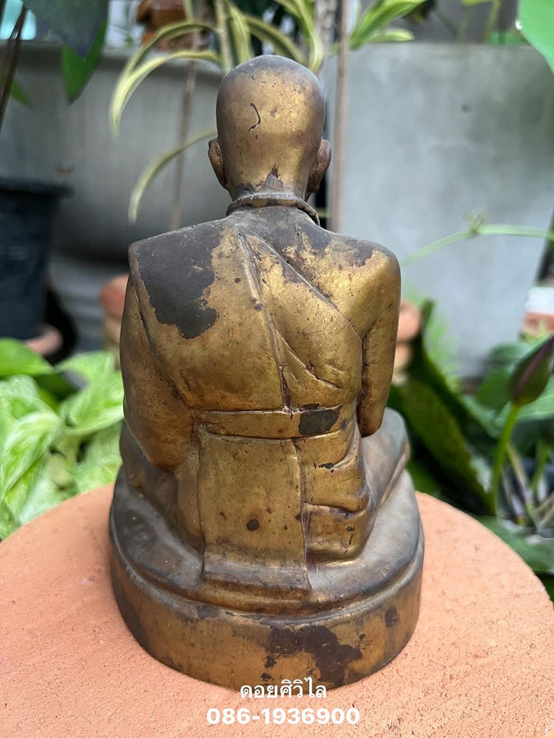 พระบูชารุ่นแรกครูบาพรหมา วัดพระพุทธบาทตา