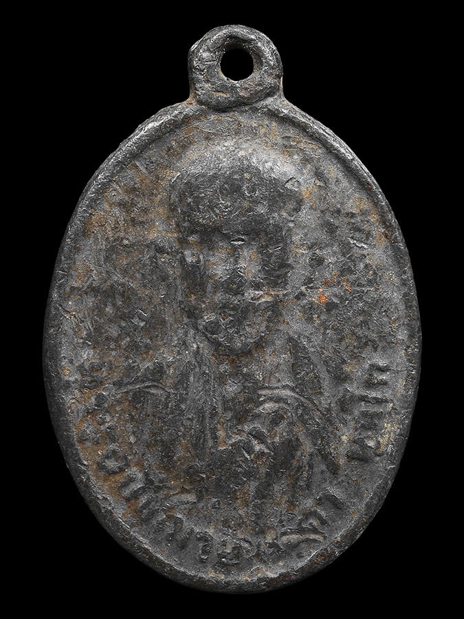 เหรียญครูบานันตา รุ่นแรก ตะกั่วลองพิมพ์