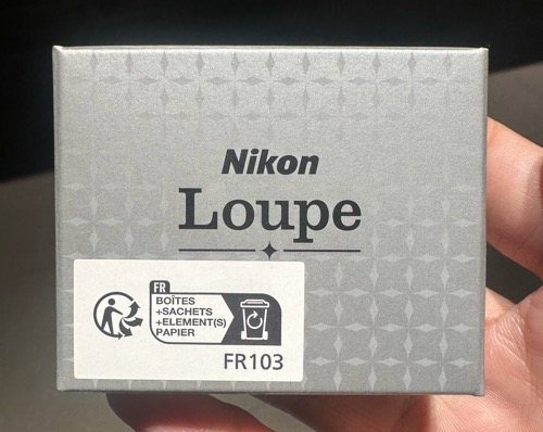 กล้อง Nikon loupe 10X แท้มือหนึ่ง