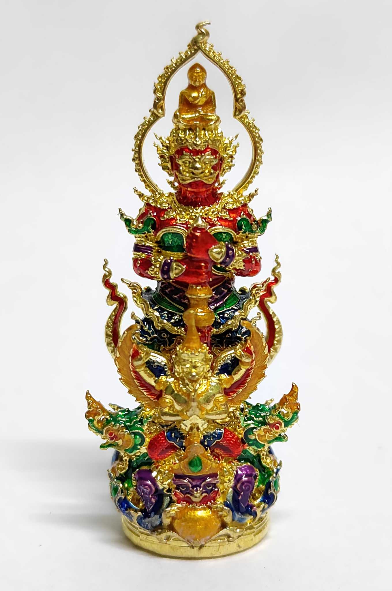 รูปหล่อท้าวเวสสุวรรณ​ เงินไหลมา