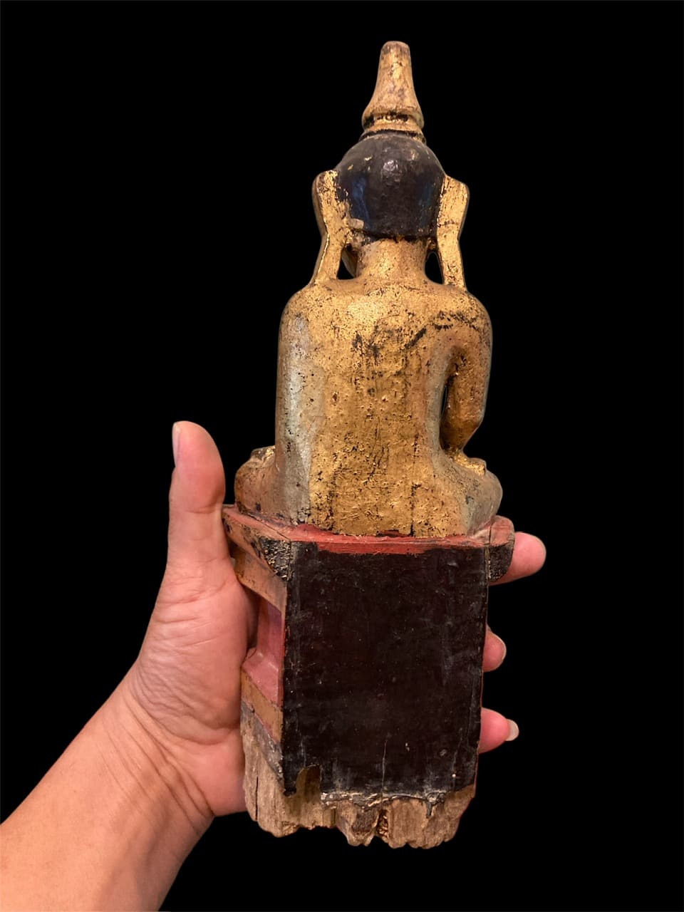 พระไม้โบราณศิปลป์ซาน