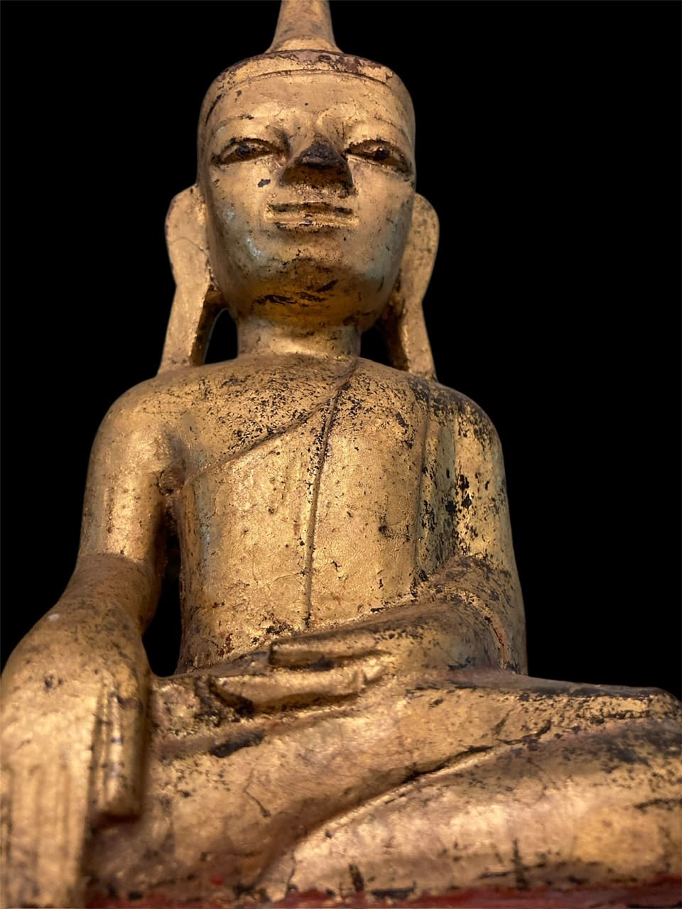 พระไม้โบราณศิปลป์ซาน