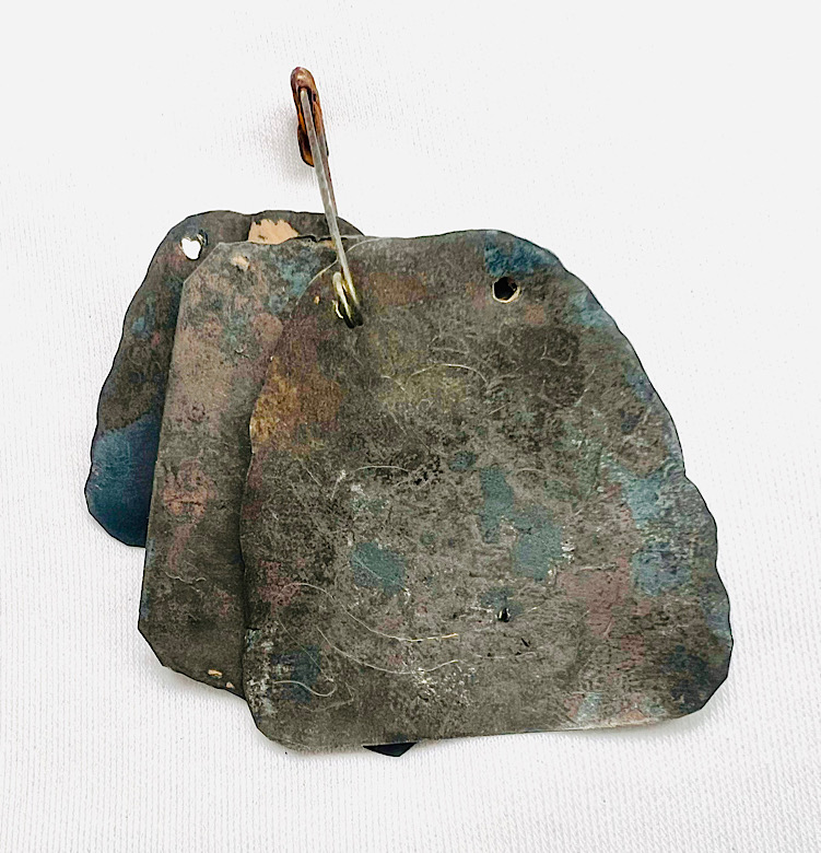 นาคกินบ่เสี่ยง+พระนารายณ์ ลงแผ่นสำริด