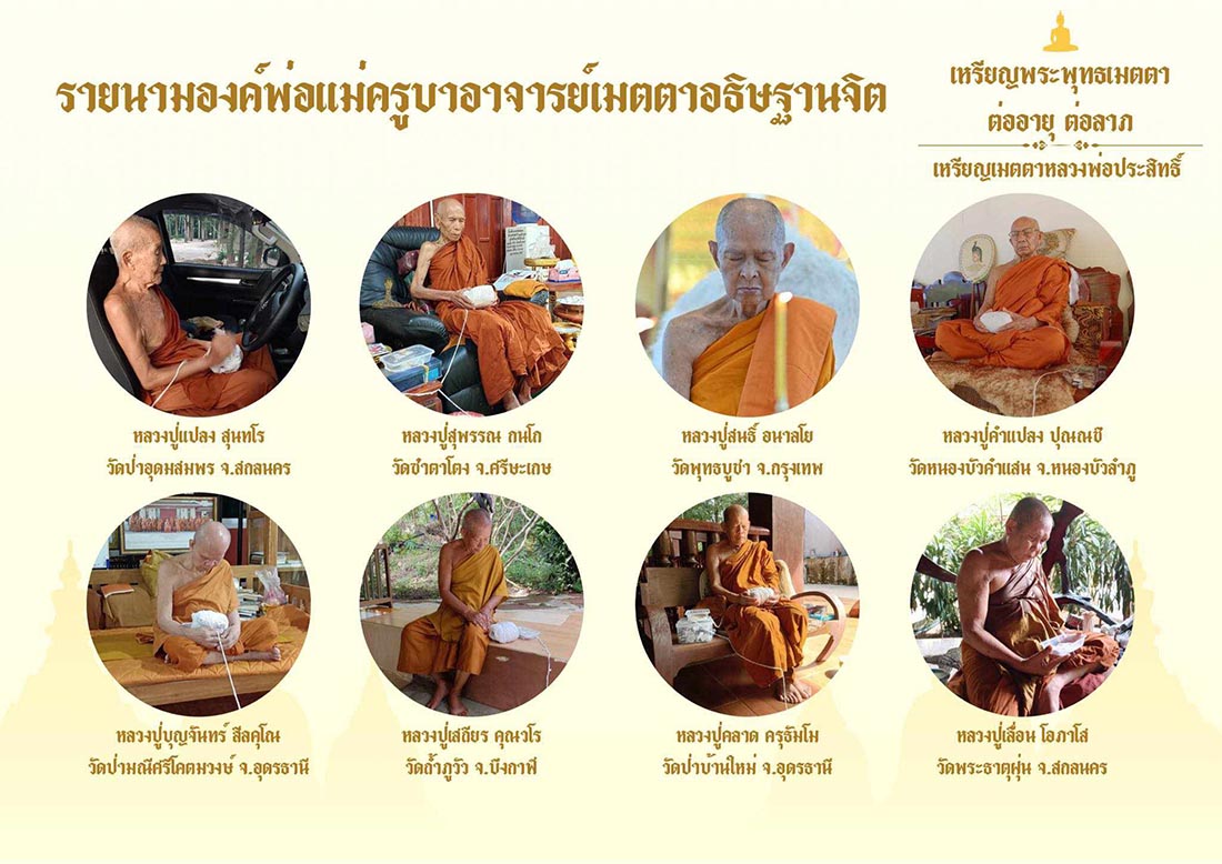 เหรียญพุทธเมตตา ต่ออายุ สวนธรรมสุโข 67