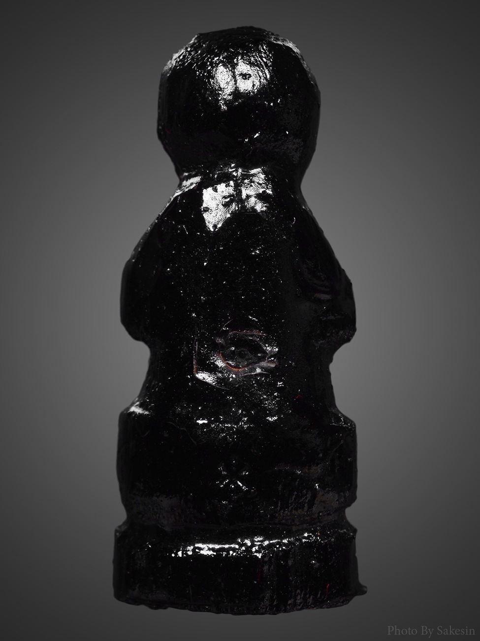 พระปิดตาไม้แกะ รุ่นแรก ครูบาจันต๊ะ