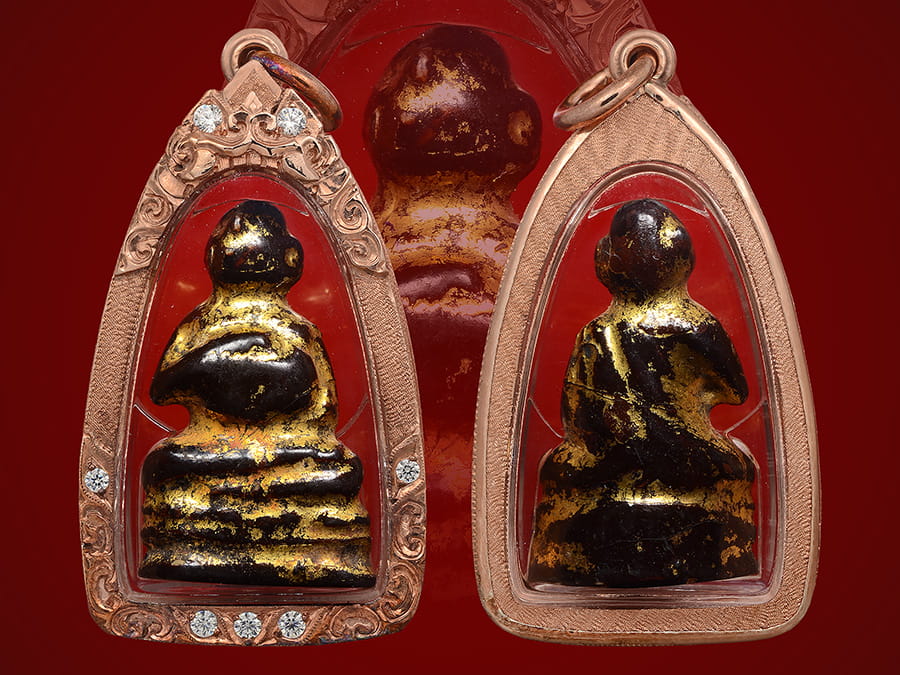 พระอุปคุต ลงรักปิดทองเก่า