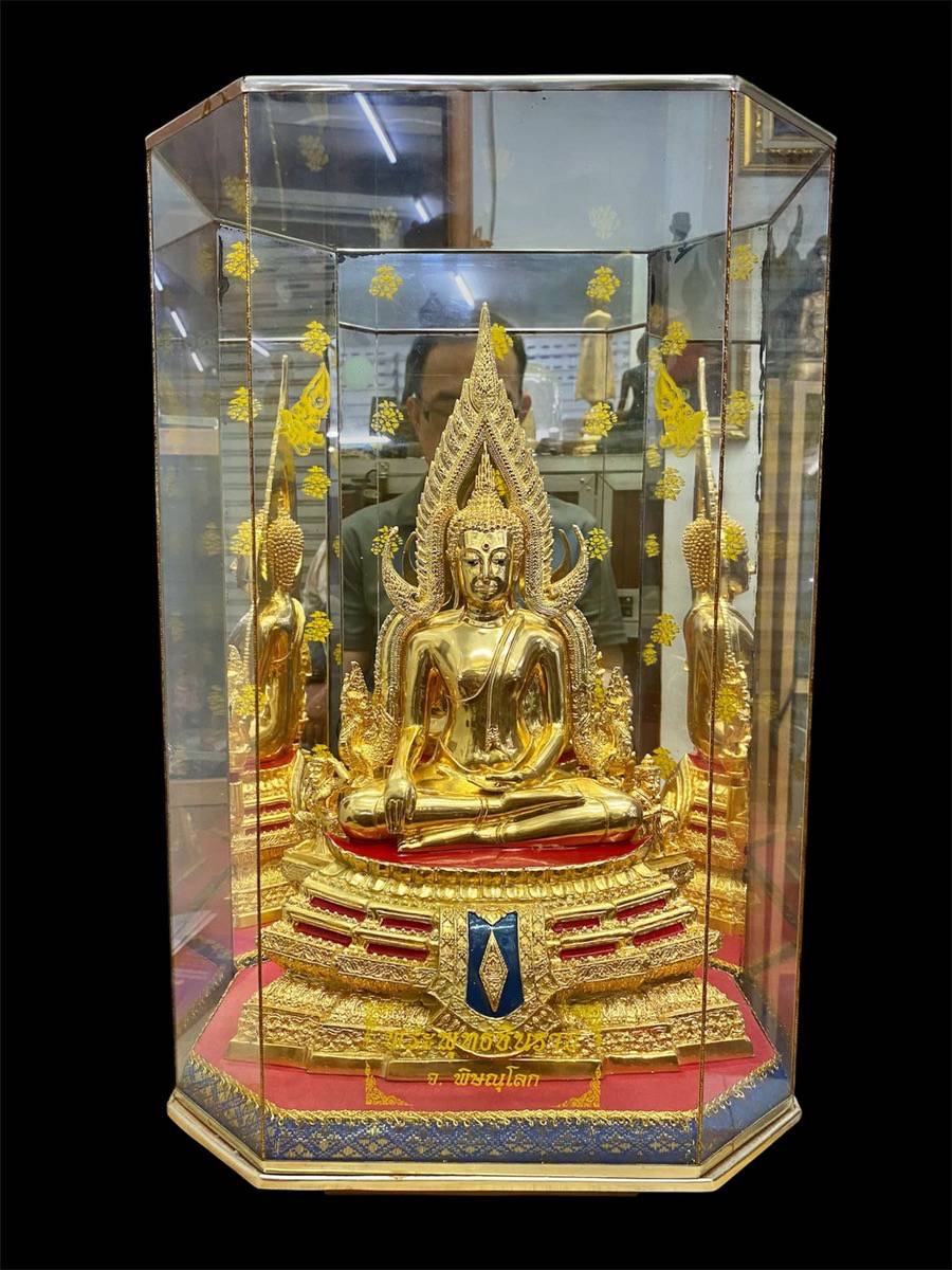 พระบูชาหลวงพ่อพระพุทธชินราช มาพร้อมตู้
