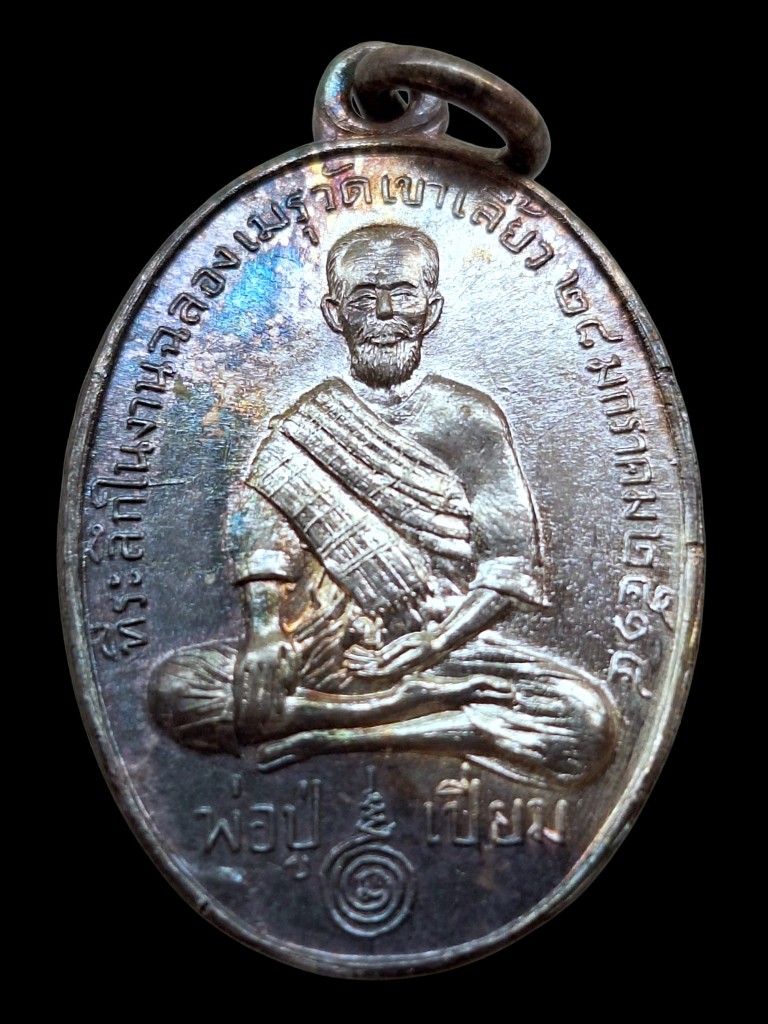 เหรียญหลวงปู่เปี่ยมหลังพ่อกึ้นวัดดอนปี14