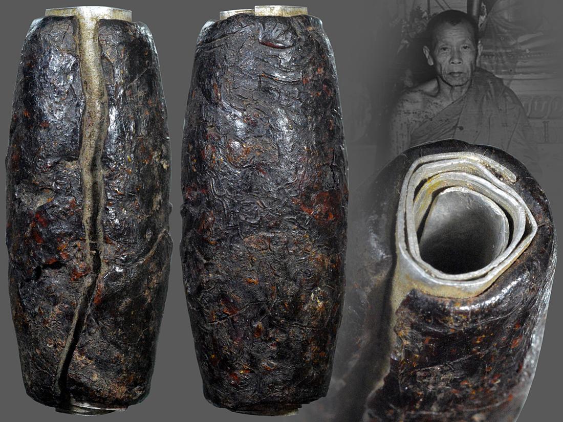ตะกรุดโทนก่าสะท้อนครูบาสม โอภาโส วัดศาลา