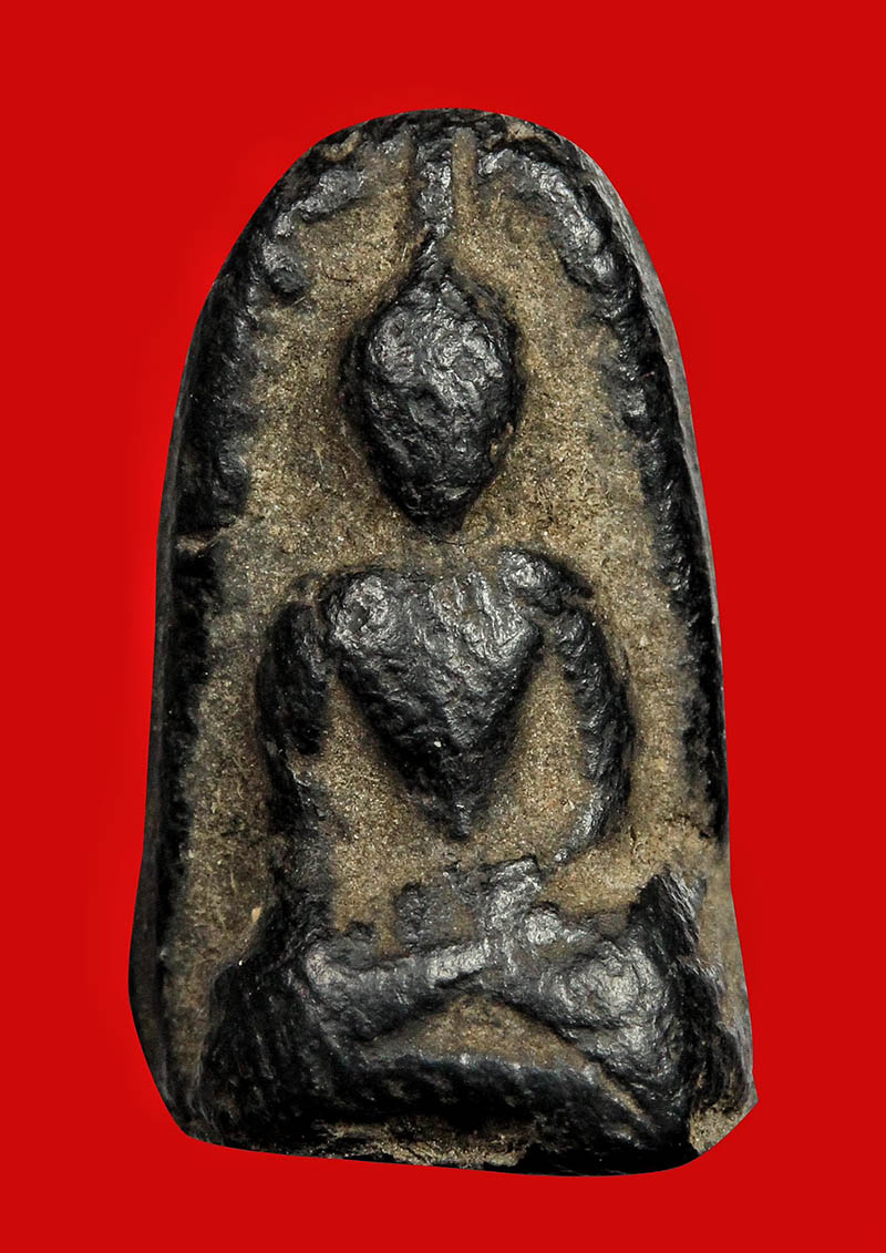 พระเกศาครูบาศรีวิชัย พิมพ์พระรอด 